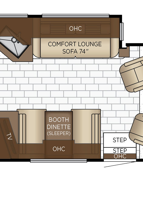 2025 bay star floor plan 3014 cabin