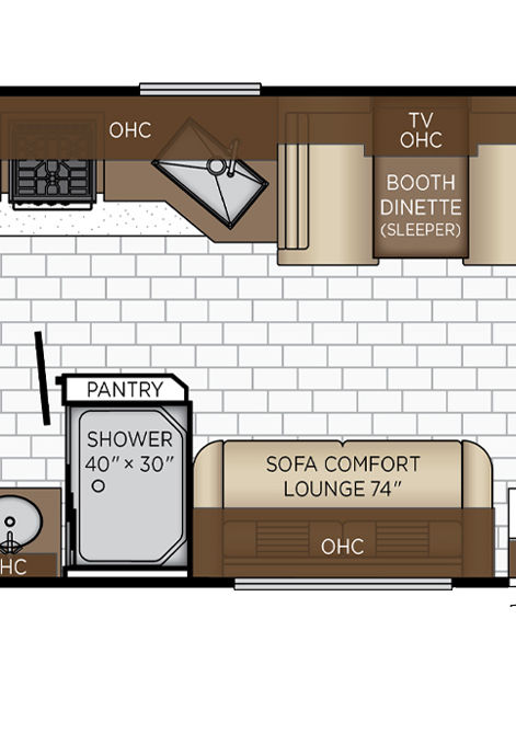 2025 bay star floor plan 3016 dinette