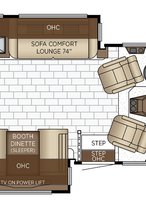 2025 bay star floor plan 3225 cabin