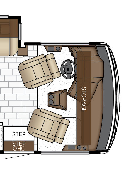2025 bay star floor plan 3423 cockpit