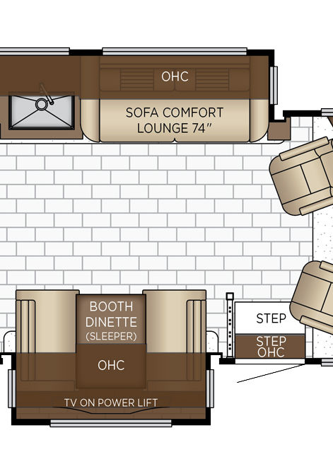 2025 bay star floor plan 3618 cabin
