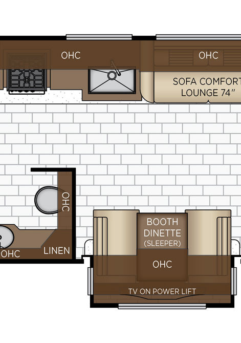 2025 bay star floor plan 3618 dinette