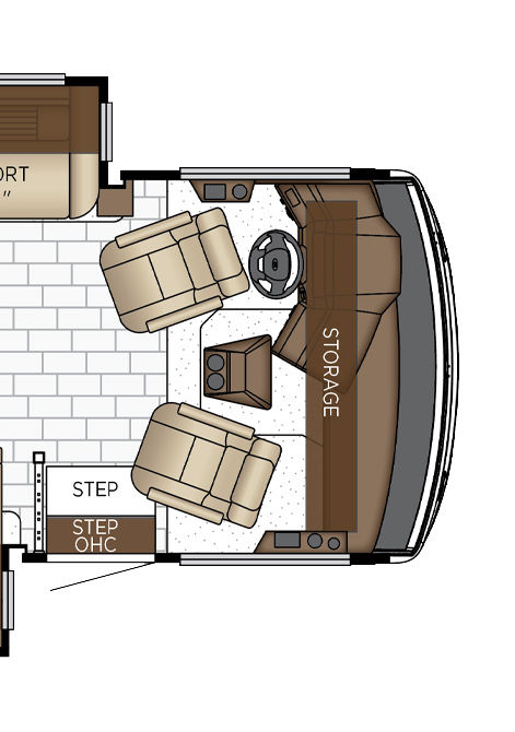 2025 bay star floor plan 3629 cockpit