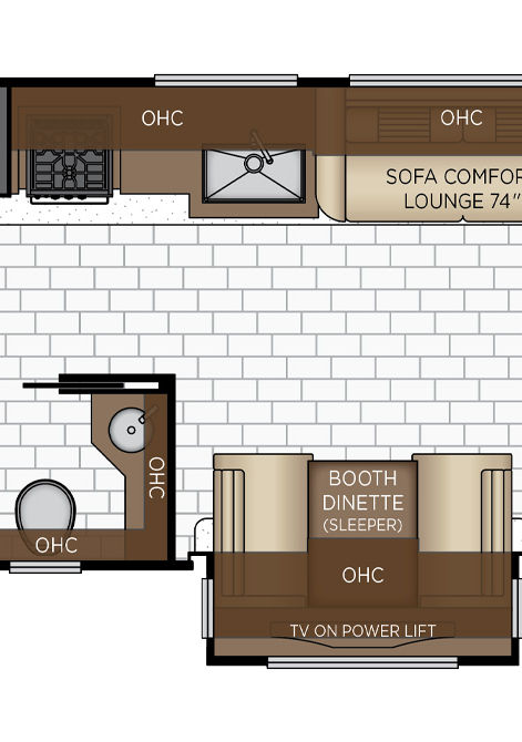 2025 bay star floor plan 3629 dinette
