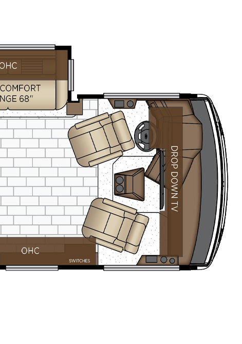 2025 bay star floor plan 3811 cockpit