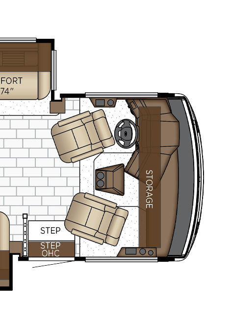 2025 bay star floor plan 3826 cockpit