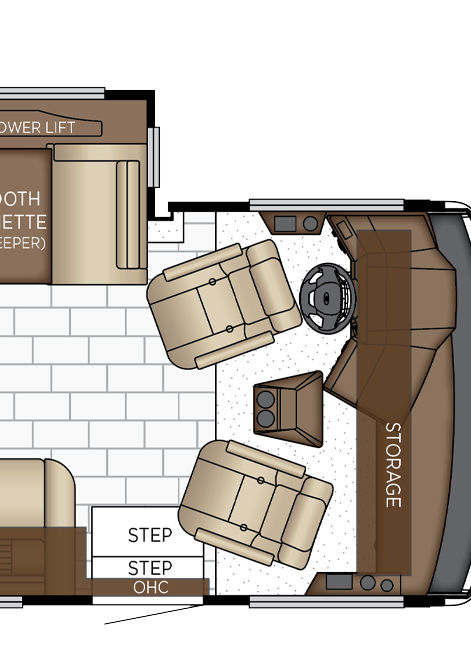2025 bay star sport floor plan 2813 storage