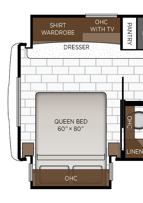 2025 bay star sport floor plan 3014 gallery & dinette