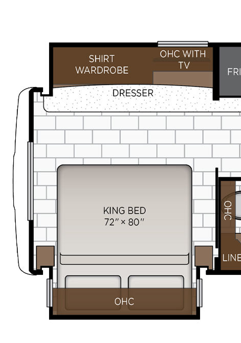 2025 bay star sport floor plan 3016 bedroom