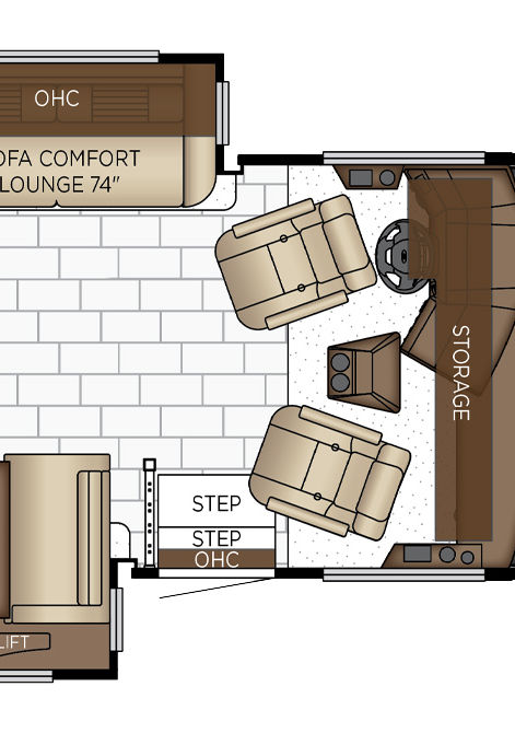 2025 bay star sport floor plan 3225 storage
