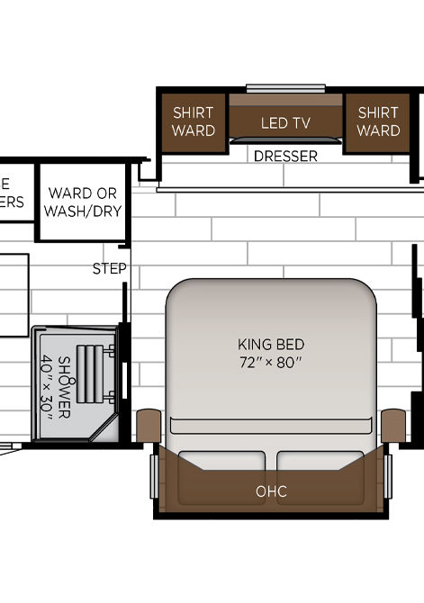 2025 dutch star floor plan 4071 bedroom