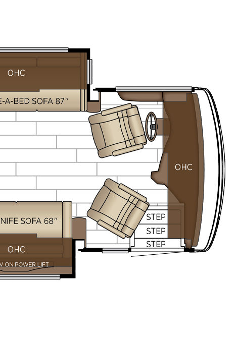 2025 dutch star floor plan 4071 cockpit