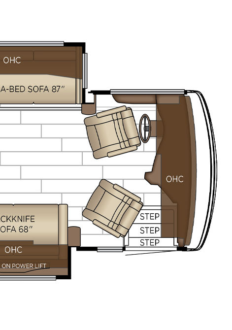 2025 dutch star floor plan 4081 cockpit