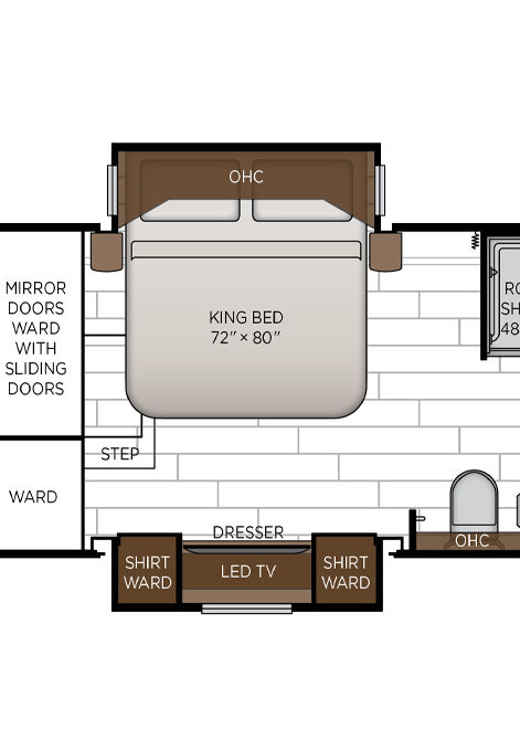 2025 dutch star floor plan 4311 bedroom