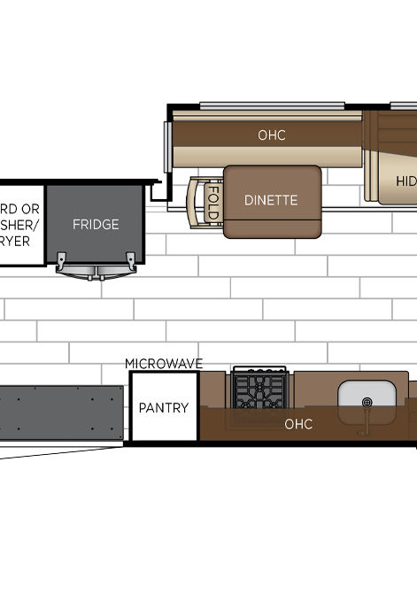 2025 dutch star floor plan 4311 dinette