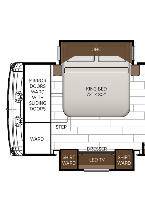 2025 dutch star floor plan 4311 storage