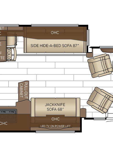 2025 dutch star floor plan 4325 cabin