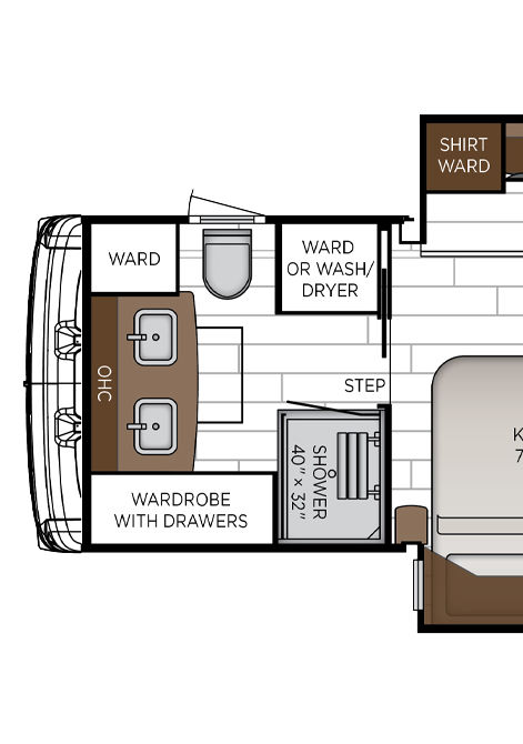 2025 dutch star floor plan 4325 storage