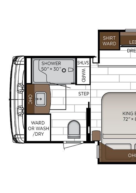 2025 dutch star floor plan 4340 storage