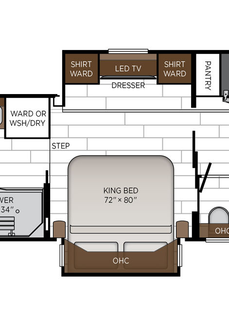 2025 dutch star floor plan 4369 bedroom