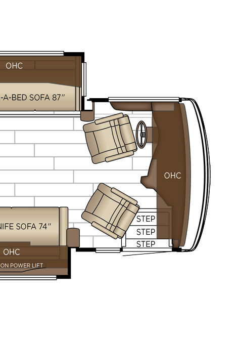 2025 dutch star floor plan 4369 cockpit
