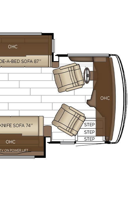 2025 dutch star floor plan 4370 cockpit