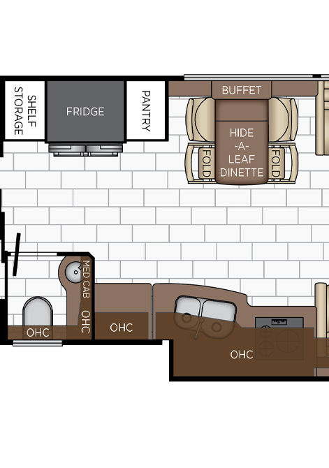2025 essex floor plan 4595 galley & dinette