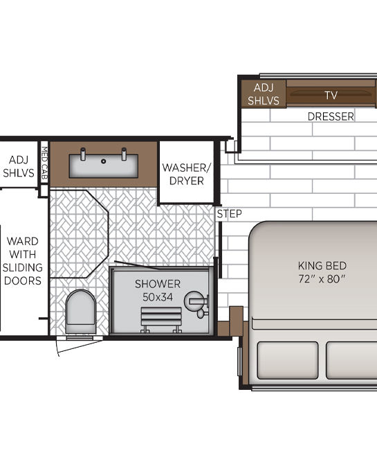 2025 king aire floor plan 4531 bathroom