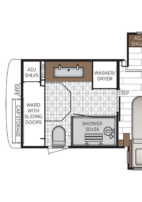 2025 king aire floor plan 4531 storage