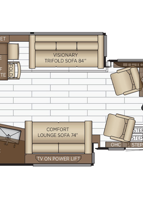 2025 king aire floor plan 4596 cabin