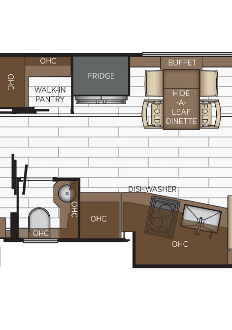 2025 king aire floor plan 4596 dinette