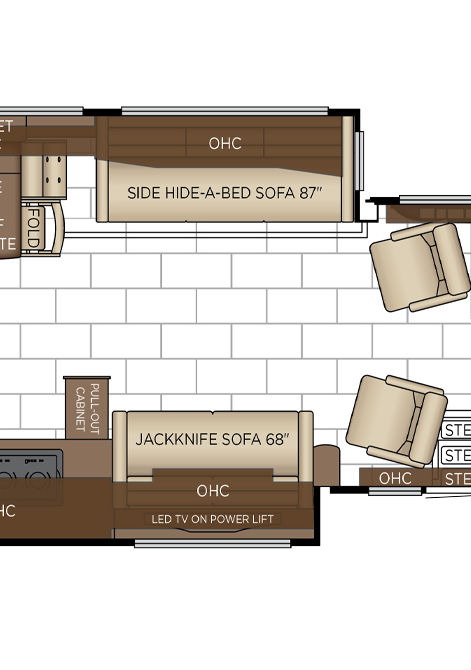 2025 london aire floor plan 4551 cabin