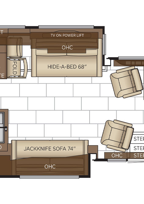 2025 mountain aire floor plan 3823 cabin