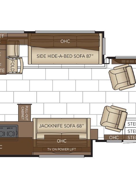 2025 mountain aire floor plan 4551 cabin