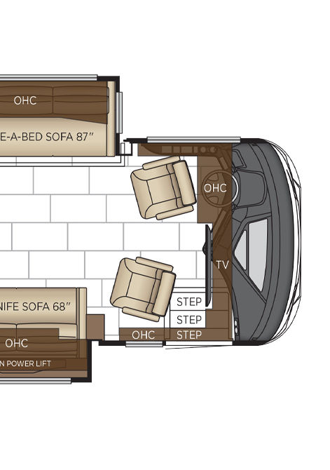 2025 mountain aire floor plan 4551 cockpit