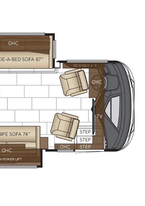 2025 mountain aire floor plan 4595 cockpit