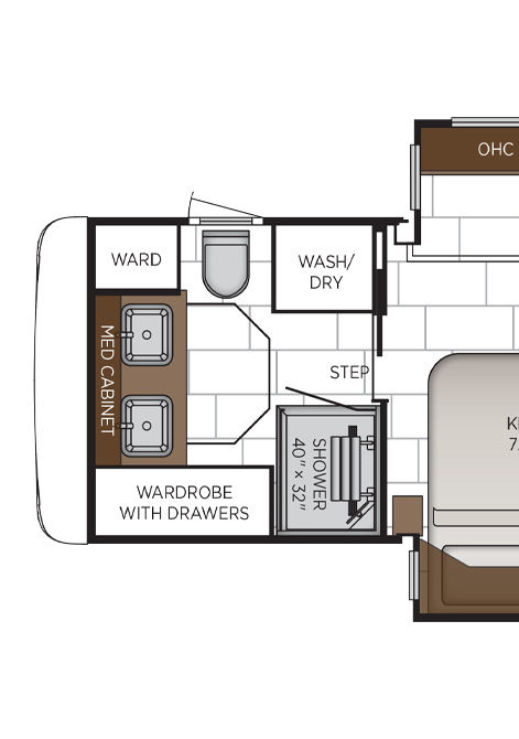 2025 mountain aire floor plan 4595 storage