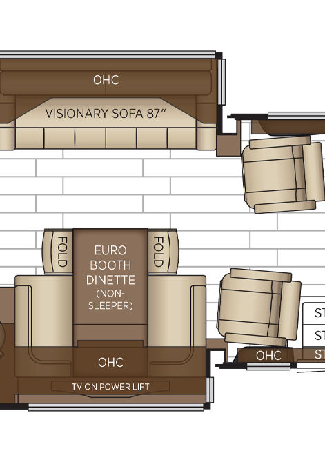 2025 new aire floor plan 3543 cabin