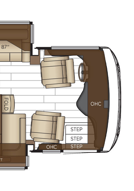 2025 new aire floor plan 3543 cockpit