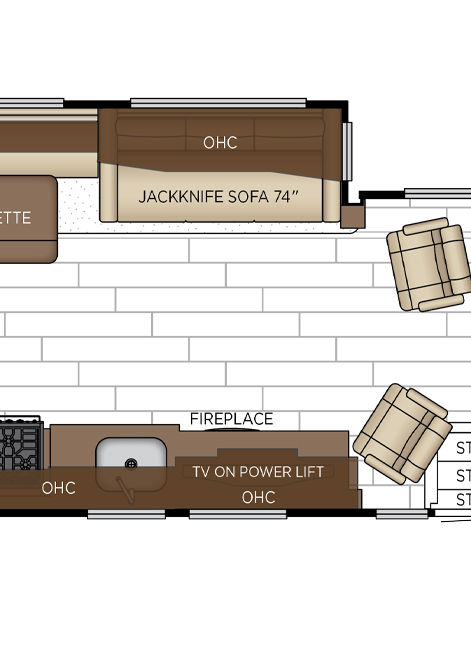 2025 northern star floor plan 4011 cabin