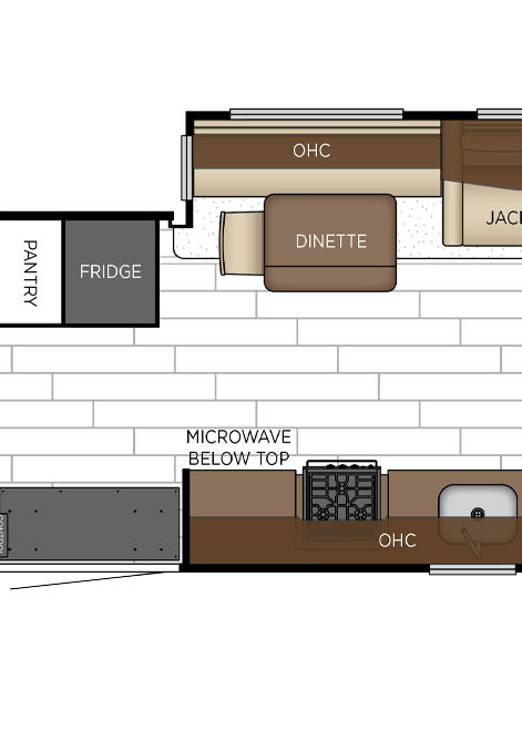2025 northern star floor plan 4011 dinette