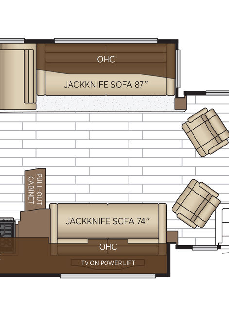2025 northern star floor plan 4037 cabin