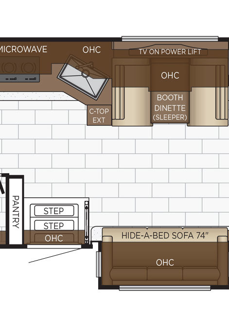 2025 super star floor plan 3731 dinette