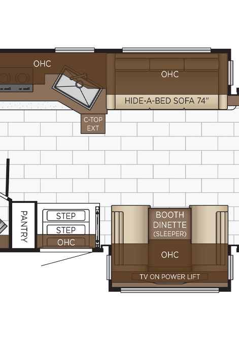2025 super star floor plan 4059 dinette