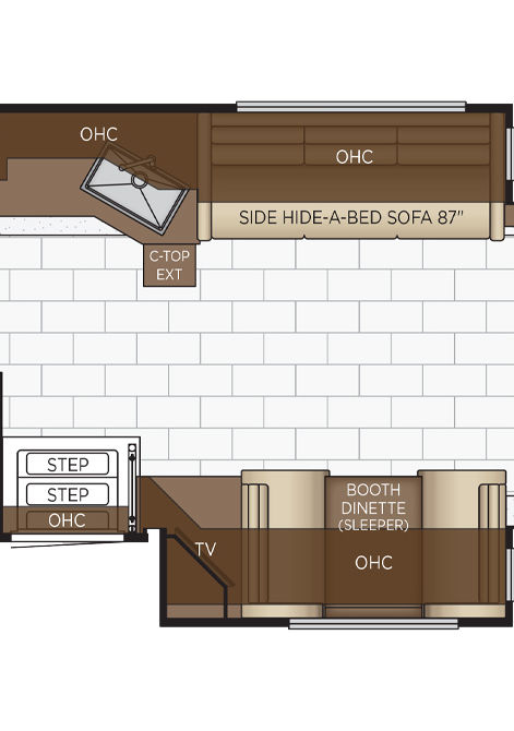 2025 super star floor plan 4061 dinette