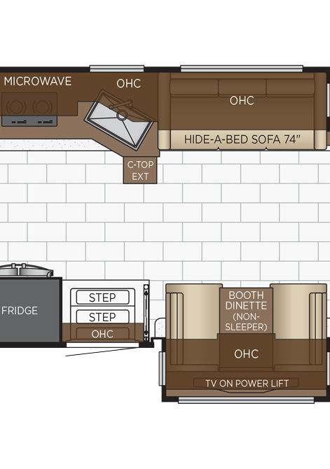 2025 super star floor plan 4065 dinette