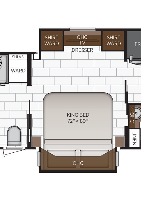 2025 supreme aire floor plan 4051 bedroom