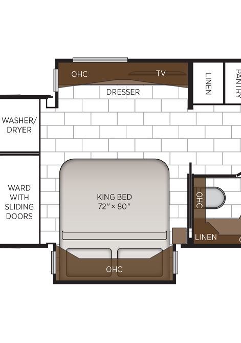 2025 supreme aire floor plan 4504 bedroom