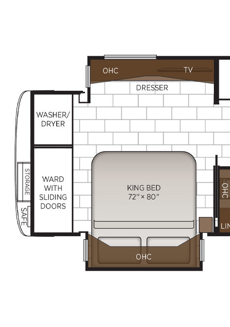 2025 supreme aire floor plan 4504 storage