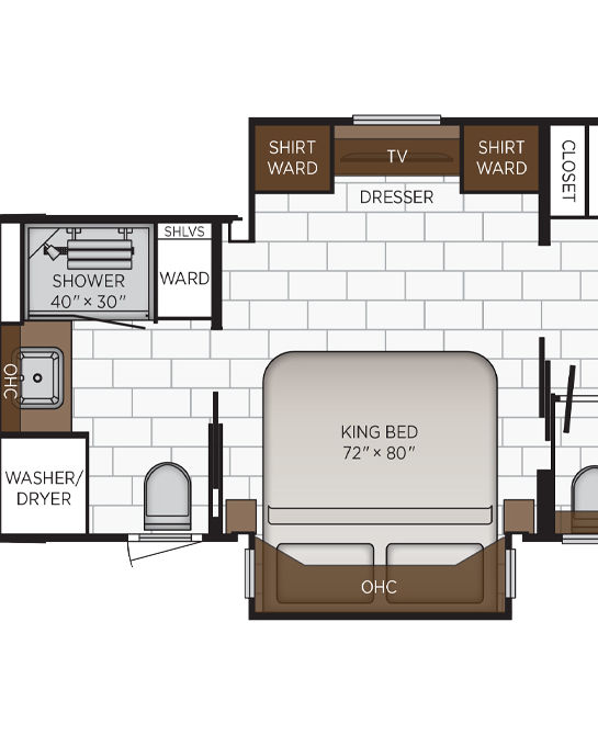 2025 supreme aire floor plan 4530 bathroom